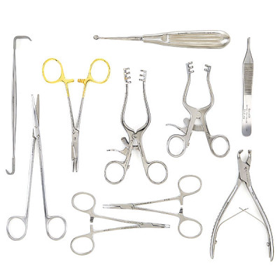 Equine Ear Surgical Instruments Set