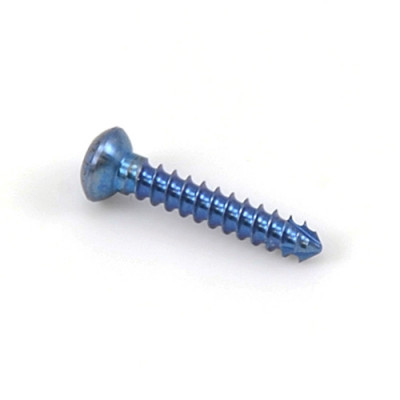 Cortex Bone Screw 2.7mm Length 18mm Self-Tapping Hex Head Titanium