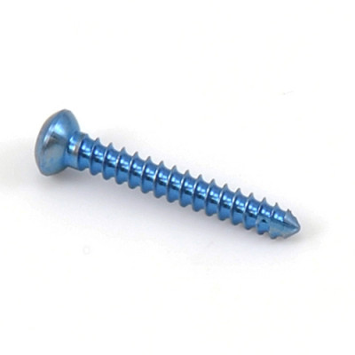 Cortex Bone Screw 2.7mm Length 20mm Self-Tapping Hex Head Titanium