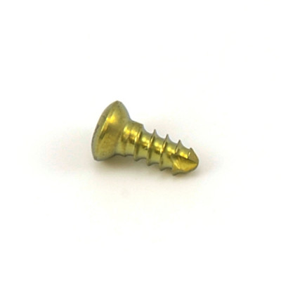 Cortex Bone Screw 3.5mm Length 10mm Self-Tapping Hex Head Titanium