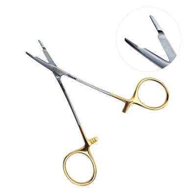 Webster Needle Holder with Scissor 12cm Tungsten Carbide