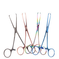 Allis Tissue Forceps, Color Coated