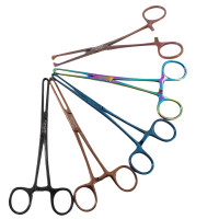 Allis Tissue Forceps, Color Coated