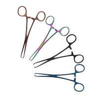 Baby Allis Tissue Forceps 5 1/2" Delicate Color Coated