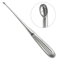 Brun Curette 8" Angled