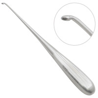 Brun Curette 8" Angled