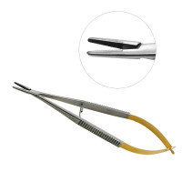 Castroviejo Needle Holder Serrated Tungstan Carbide