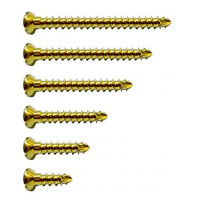 Cortex Bone Screw 1.5mm Self-Tapping Titanium, Cruciform