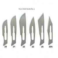 Surgical Blades Box of 100 Stainless Steel Size 21.