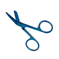 Lister Bandage Scissors 3 1/2" Blue Coated