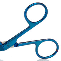 Lister Bandage Scissors 3 1/2" Blue Coated