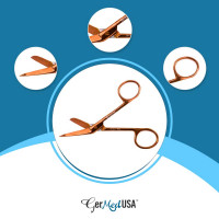 Lister Bandage Scissors 4 1/2" Rose Gold