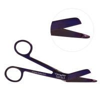 Lister Bandage Scissors 5 1/2" Purple Coated