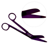 Lister Bandage Scissors 7 1/4" Purple Coated