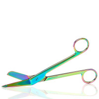 Lister Bandage Scissors 7 1/4" Rainbow Color Coated
