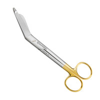Lister Bandage Scissors 7 1/4" Angled - Tungsten Carbide