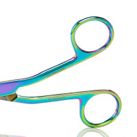 Hi Level Bandage Scissors 5 1/2" Rainbow Color Coated (Knowles)