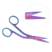 Hi Level Bandage Scissors 5 1/2" Rainbow Color Coated (Knowles)