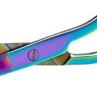 Hi Level Bandage Scissors 5 1/2" Rainbow Color Coated (Knowles)