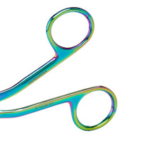 Hi Level Bandage Scissors 5 1/2" Rainbow Color Coated (Knowles)