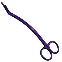 Feline Bandage Scissors 7" Purple Coated