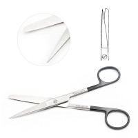 Operating Scissors SuperCut Sharp Blunt Straight 4 1/2"