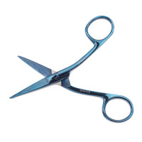 Hi Level Bandage Scissors 4 1/2" Blue Coated (Knowles)