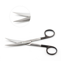 Operating Scissors SuperCut Sharp Sharp Curved 4 1/2"