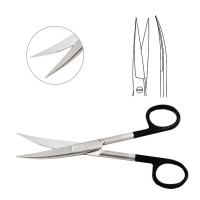 Operating Scissors SuperCut Sharp Sharp Curved 4 1/2"