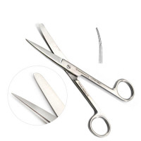 Operating Scissors 5 1/2" Curved - Sharp/Blunt