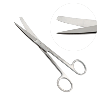 Operating Scissors 6 1/2" Curved - Sharp/Blunt