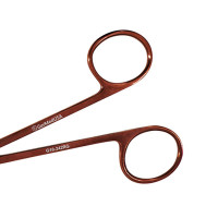 Stitch Scissors Stainless Steel 4 1/2" 45 Degree Rose Gold