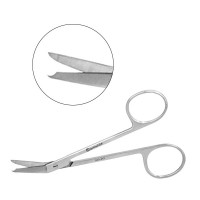 Stitch Scissors Stainless Steel 4 1/2 inch 45 Degree