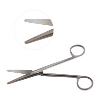 Mayo Dissecting Scissors 5 1/2" Curved - Gun Metal Coated