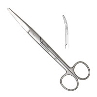 Mayo Dissecting Scissors 6 3/4", Curved, Left Hand