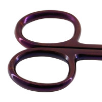 Metzenbaum Scissors 7" Curved Purple Coated