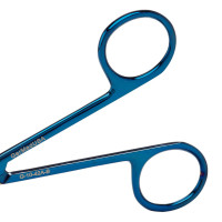 Northbent/Shortbent Stitch Scissors 4 1/2" Blue Coating
