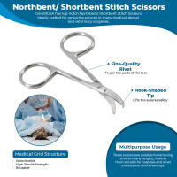 Northbent/Shortbent Stitch Scissors 4 1/2"