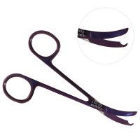 Northbent/Shortbent Stitch Scissors 4 1/2" Purple Coated