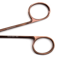 Northbent/Shortbent Stitch Suture Removal Scissors Curved 4 1/2" Rose Gold