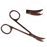 Northbent/Shortbent Stitch Suture Removal Scissors Curved 4 1/2" Rose Gold