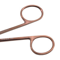 Northbent/Shortbent Stitch Suture Removal Scissors Curved 4 1/2" Rose Gold
