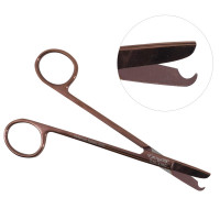 Littauer Stitch Scissors 5 1/2" Straight Rose Gold Coated