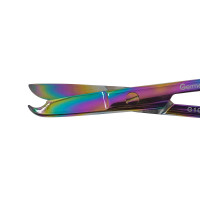 Littauer Stitch Scissors 5 1/2" Straight Rainbow Coated