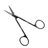 Iris Scissors 4 1/2" Straight - Gun Metal Color Coated