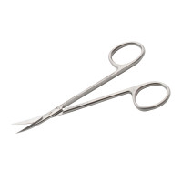 Iris Scissors 4 1/2" Curved with Sharp Tips