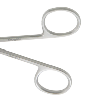 Iris Scissors 4 1/2" Curved, Sharp Points, Left Hand