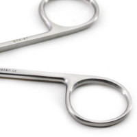 Strabismus Scissors Curved 4 1/2"