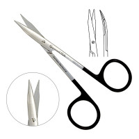 Stevens Tenotomy Scissors 4 1/4" Slightly Curved with Blunt Tips