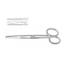 Canine Ear Cropping Scissors Straight - Sharp/Blunt